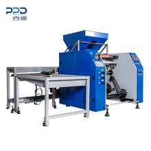Automatic 4kw Electric Food Wrapping Cling Film Rewinding Machine